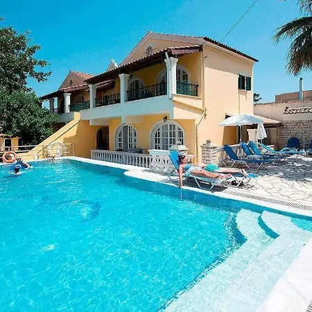 Andreas Pool Complex Daire Kassiopi Dış mekan fotoğraf